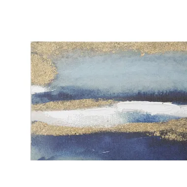 OBRAZ NA PŁÓTNIE DARK BLUE 60X2,7X80 cm